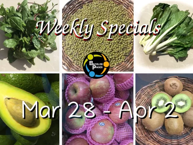 Bacolodpages Fruit and  Vgeetables - Weekly Specials Mar 28 - Apr 2