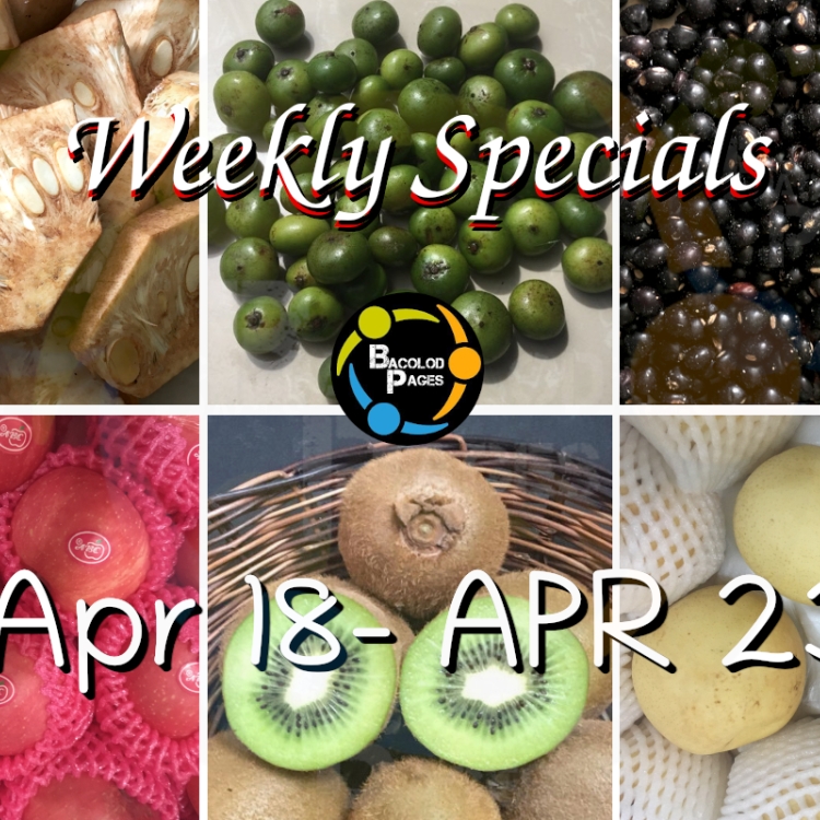 Bacolod pages Fruits and Vegetables - Weekly Specials Apr 18 - Apr23