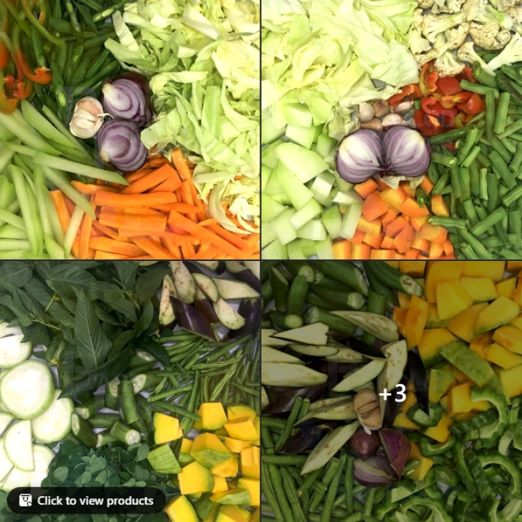 Ready-to-cook Mixed Vegetables